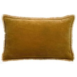 Coussin uni Fara Acier 30 x 50 2